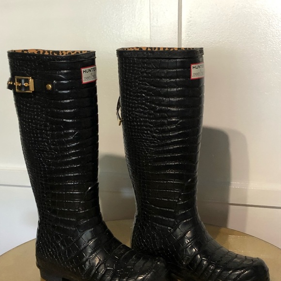 Jimmy Choo for Hunter Wellie boots - Picture 2 of 3